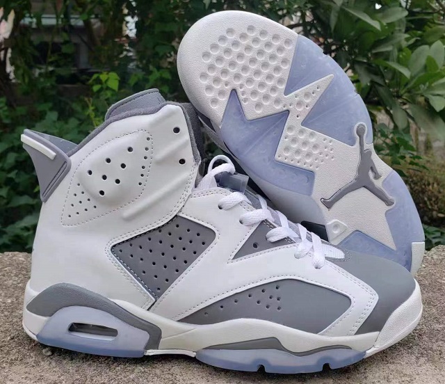 Women Air Jordan Shoes 6 Cool Grey - Click Image to Close